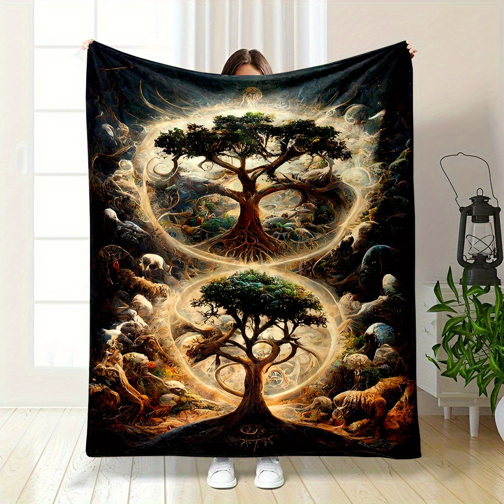 Luxury Lifestyle Travel - Lussuoso Plaid Decorativo Boho Fantasy con