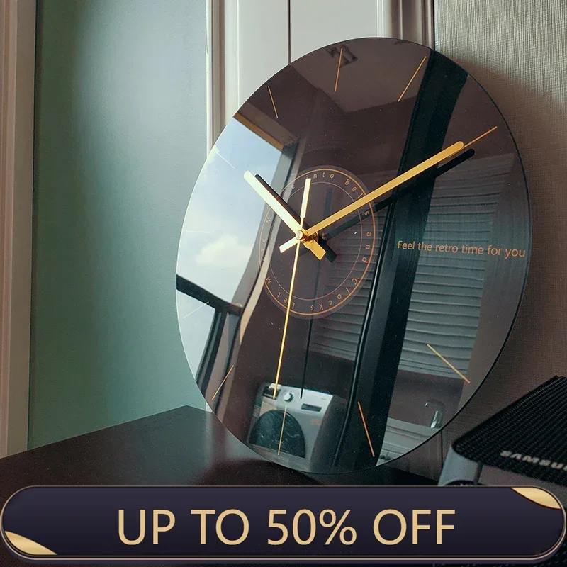 Luxury Lifestyle Gifts - Orologio da Parete Silenzioso di Lusso,
