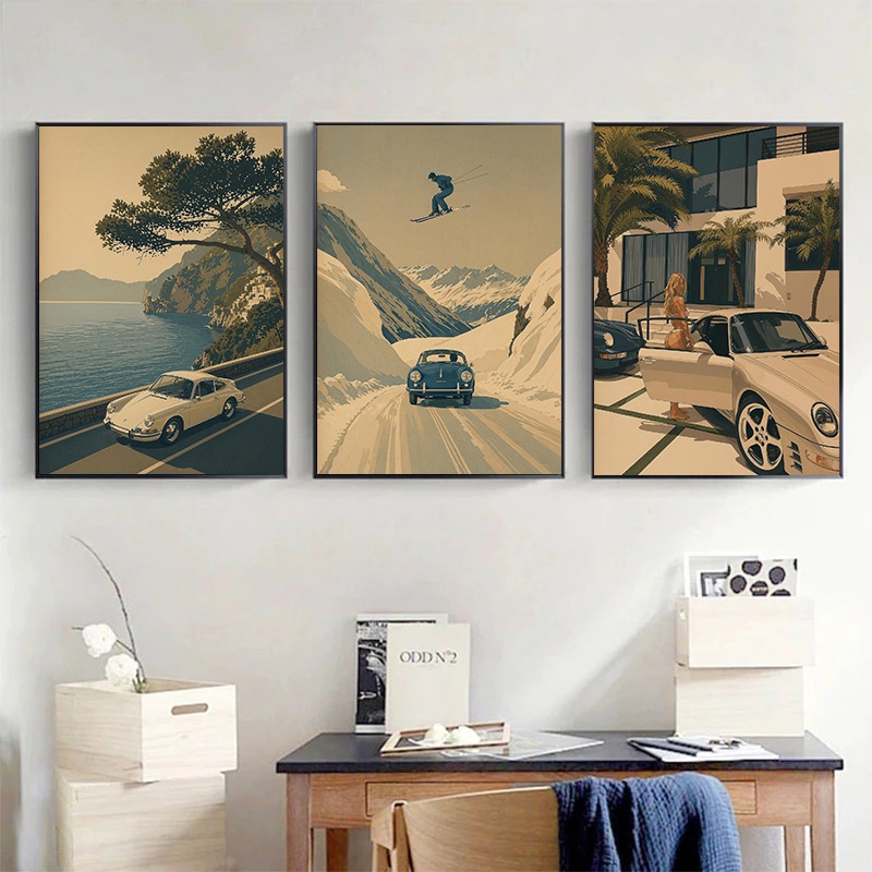 Poster di Viaggio Retrò di Lus - Luxury Lifestyle Travel recensione e prezzo
